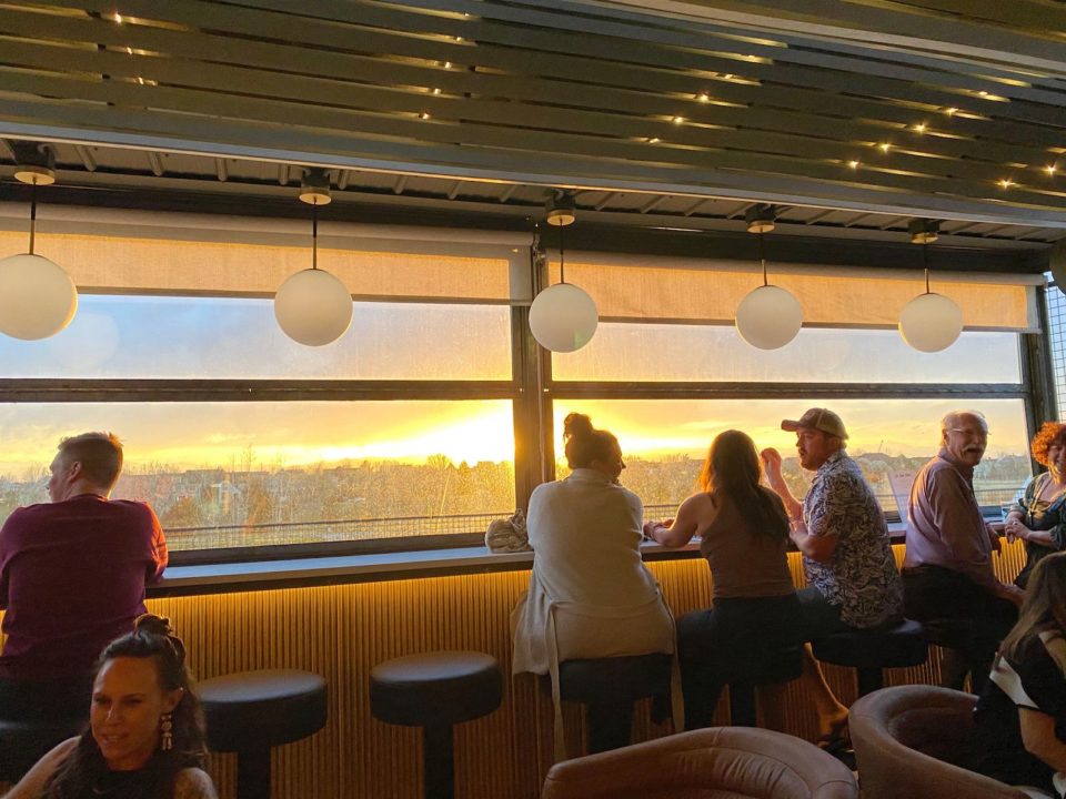 Sky Bar at sunset. Photo courtesy of Sky Bar